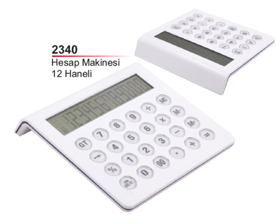 12 Haneli Hesap Makinesi
