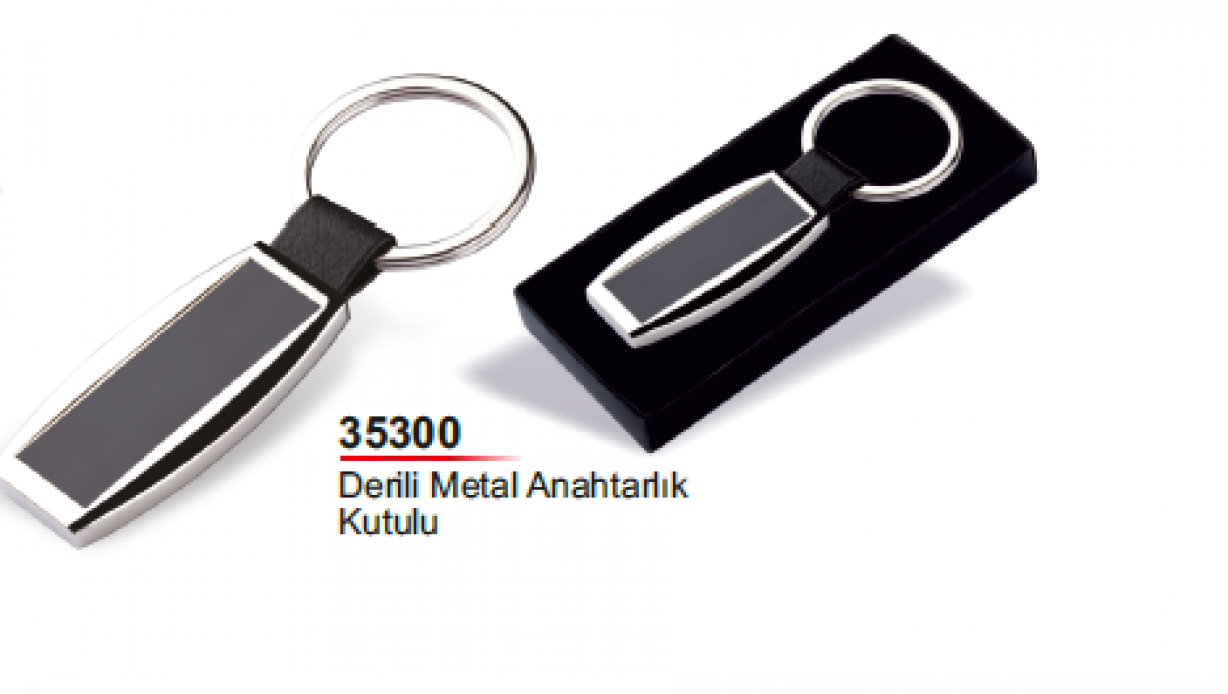 Derili Metal Anahtarlık  Kutulu
